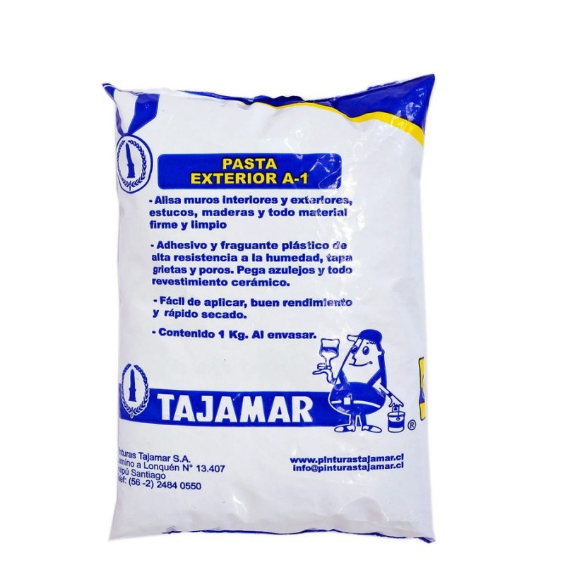 PASTA MURO TAJAMAR A-1 EXTERIOR BOLSA 1 KG