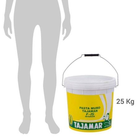 PASTA MURO TAJAMAR F-15 BALDE 25 KG