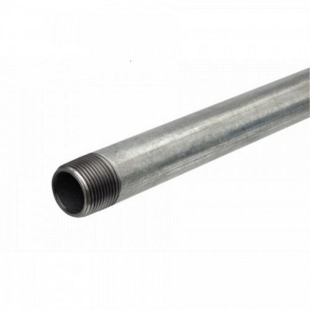 CAÑERIA GALVANIZADA ISO CON HILO COPLA 20 MM (1/2"