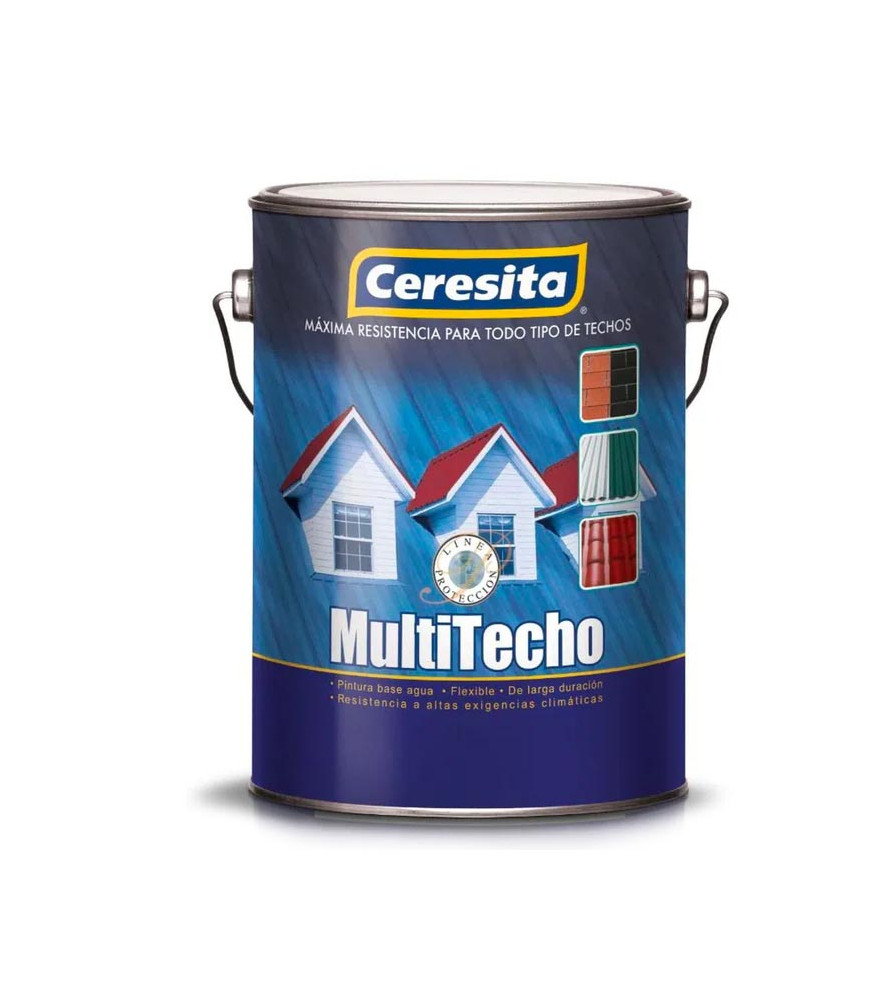 Pintura Ceresita Multitecho 1 Gl Negro