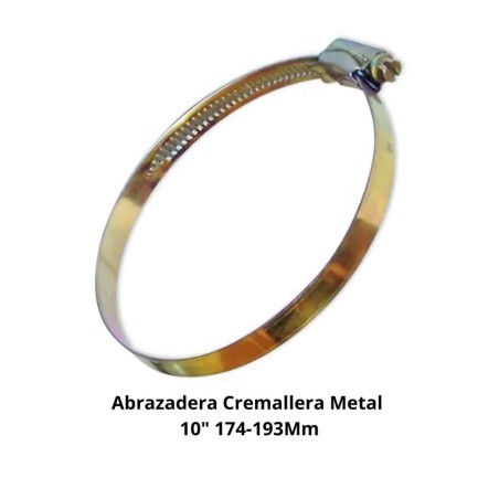ABRAZADERA CREMALLERA METAL10" 10 174-193MM