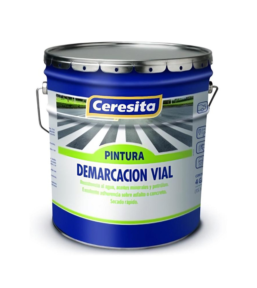 Pintura Ceresita Trafico Contraste 4 Gl Bd Amarill