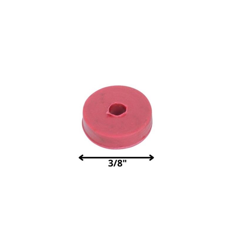 GOMA LLAVE 3/8" ROJA ACRILO