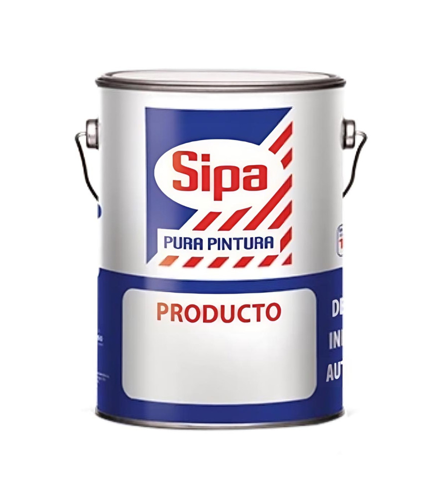 Pintura Piso Sipalac Caucho Clorado 1 Gl Gris
