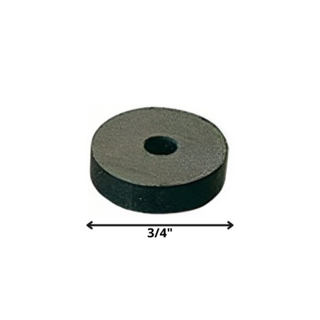 GOMA LLAVE 3/4" NEGRA