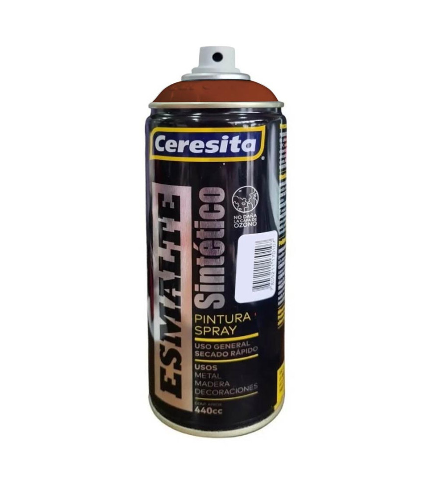 Esmalte Spray Ceresita Chocolate 485 Ml
