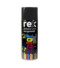 Esmalte Spray Rex Negro...