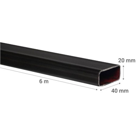 PERFIL RECTANGULAR 20 X 40 X 1,5 ( 7,80 KG/BARRA