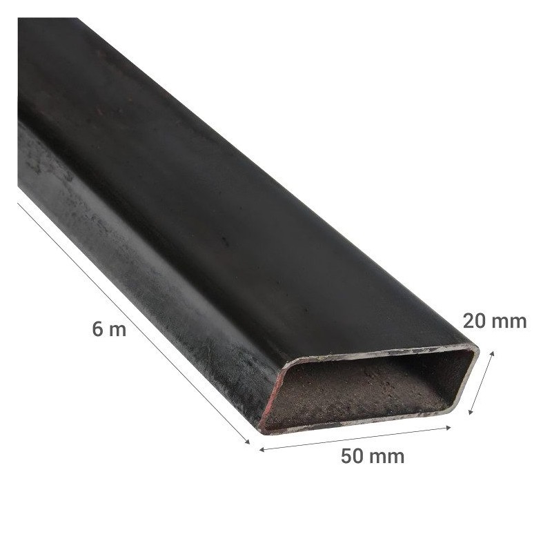 PERFIL RECTANGULAR 20 X 50 X 2,0 (11,94 KG/BARRA