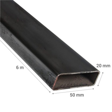PERFIL RECTANGULAR 20 X 50 X 2,0 (11,94 KG/BARRA