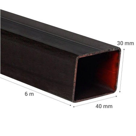 PERFIL RECTANGULAR 30 X 40 X 2,0 (11,94 KG/BARRA