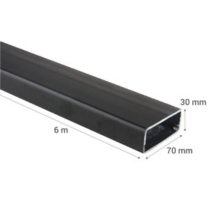 PERFIL RECTANGULAR 30 X 70 X 2,0 (17,58 KG/BARRA