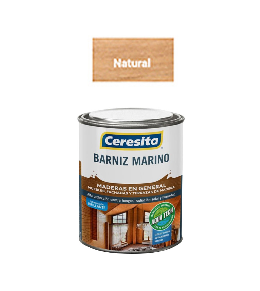 Barniz Marino Ceresita C/tinte T/400 Natural