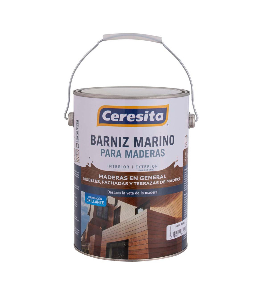 Barniz Marino Ceresita C/tinte 1 Gl Alerce
