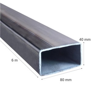 PERFIL RECTANGULAR 40 X 80 X 3,0 (31,14 KG/BARRA