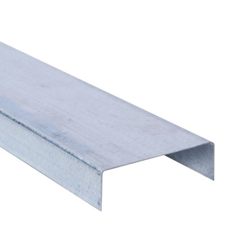 METALCOM U E 2X4 (6,00 KG/BARRA)92x30x0.85x3.00