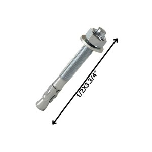 PERNO ANCLAJE C/TUERCA (12) 1/2 X 3 3/4