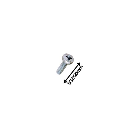 PERNO COCINA CABEZA REDONDA MILIMETRICO 6 X 20 MM