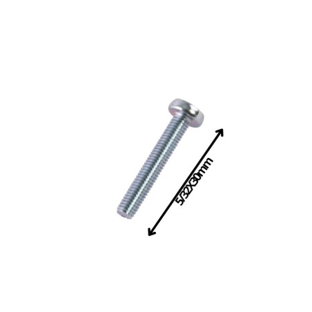 PERNO COCINA CABEZA REDONDA MILIMETRICO 6 X 30 MM