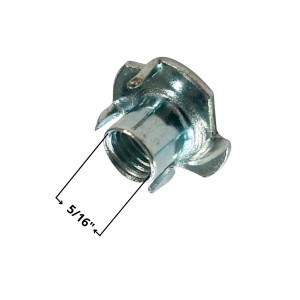 TUERCA PARA MUEBLE 5/16 (ARANA)