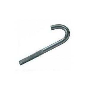 GANCHO J ZINCADO 1/4 X 2"