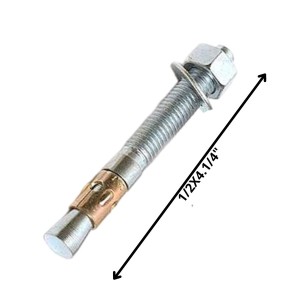 PERNO ANCLAJE C/TUERCA (12) 1/2 X 4 1/4