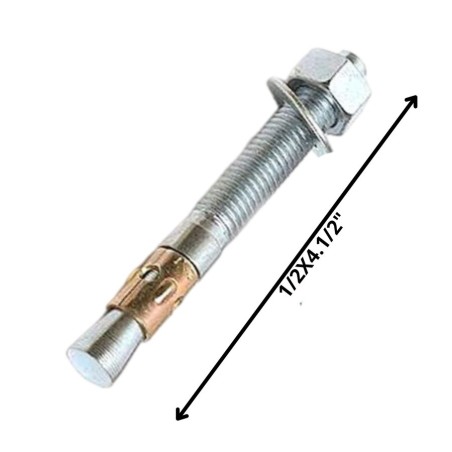 PERNO ANCLAJE C/TUERCA (12) 1/2 X 4 1/2