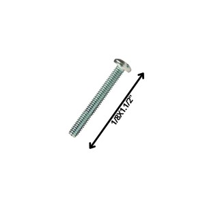 PERNO COCINA CABEZA REDONDA (03) 1/8 X 1 1/2