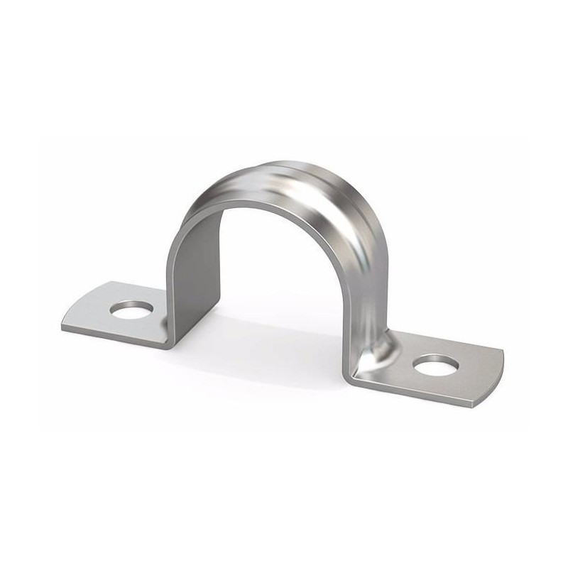 ABRAZADERA 2 PATAS METALICA 20 MM 3/4"