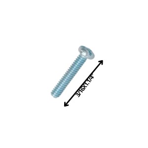 PERNO COCINA CABEZA REDONDA (05) 3/16 X 1 1/4