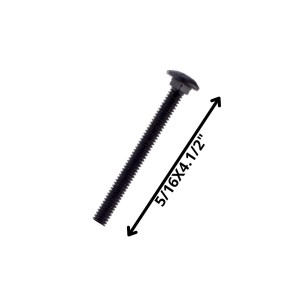 PERNO COCHE HILO CORRIENTE NEGRO (08) 5/16 X 4 1/2