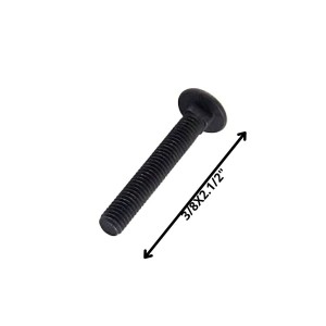 PERNO COCHE HILO CORRIENTE NEGRO (10) 3/8 X 2 1/2