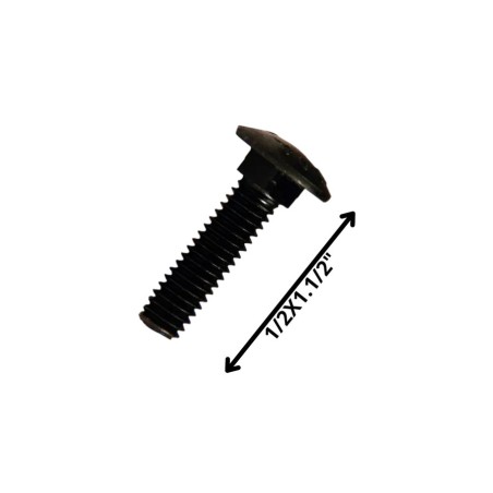 PERNO COCHE HILO CORRIENTE NEGRO (12) 1/2 X 1 1/2