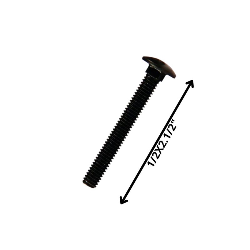 PERNO COCHE HILO CORRIENTE NEGRO (12) 1/2 X 2 1/2