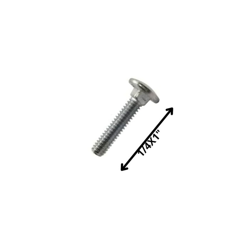 PERNO COCHE HILO CORRIENTE ZINCADO (06) 1/4 X 1
