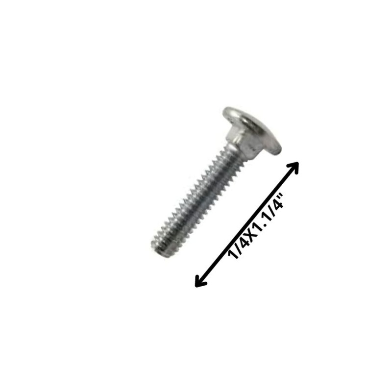 PERNO COCHE HILO CORRIENTE ZINCADO (06)1/4 X 1 1/4