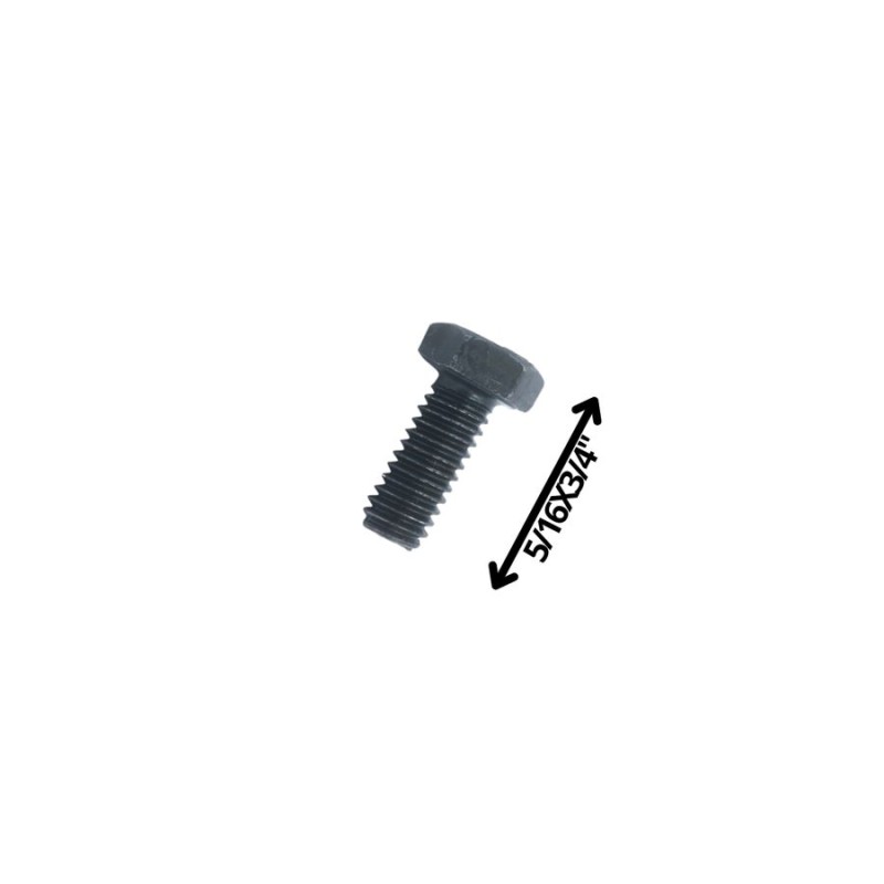 PERNO HEXAGONAL GRADO 2 HILO CTE 5/16 X 3/4 NEGRO