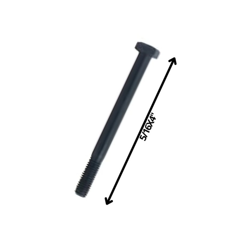 PERNO HEXAGONAL GRADO 2 HILO CTE 5/16 X 4 NEGRO