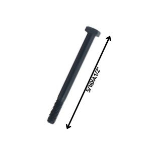 PERNO HEXAGONAL GRADO 2 HILO CTE 5/16 X 41/2 NEGRO