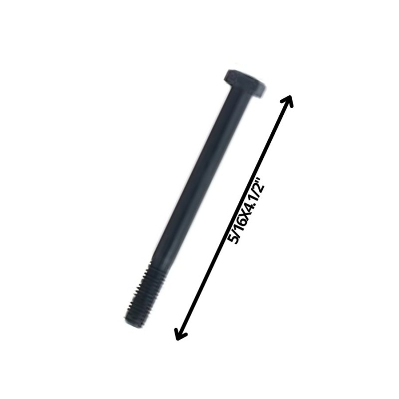 PERNO HEXAGONAL GRADO 2 HILO CTE 5/16 X 41/2 NEGRO