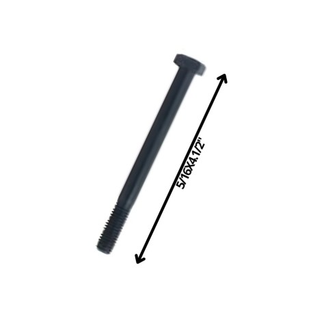 PERNO HEXAGONAL GRADO 2 HILO CTE 5/16 X 41/2 NEGRO