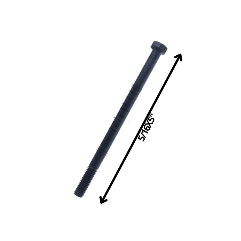 PERNO HEXAGONAL GRADO 2 HILO CTE 5/16 X 5 NEGRO