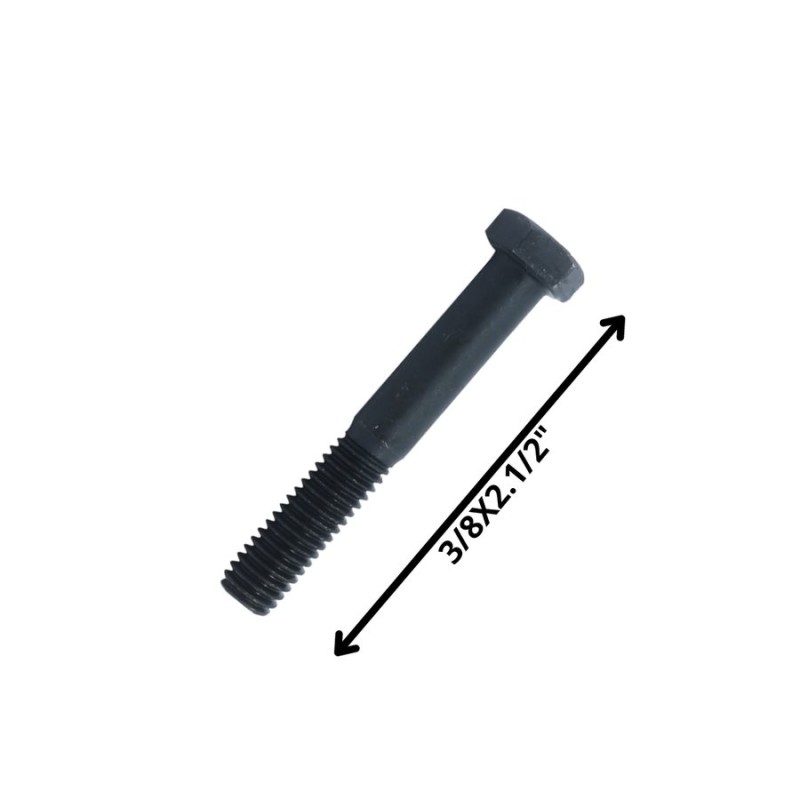 PERNO HEXAGONAL GRADO 2 HILO CTE 3/8 X 21/2 NEGRO