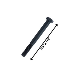 PERNO HEXAGONAL GRADO 2 HILO CTE 3/8 X 31/2 NEGRO