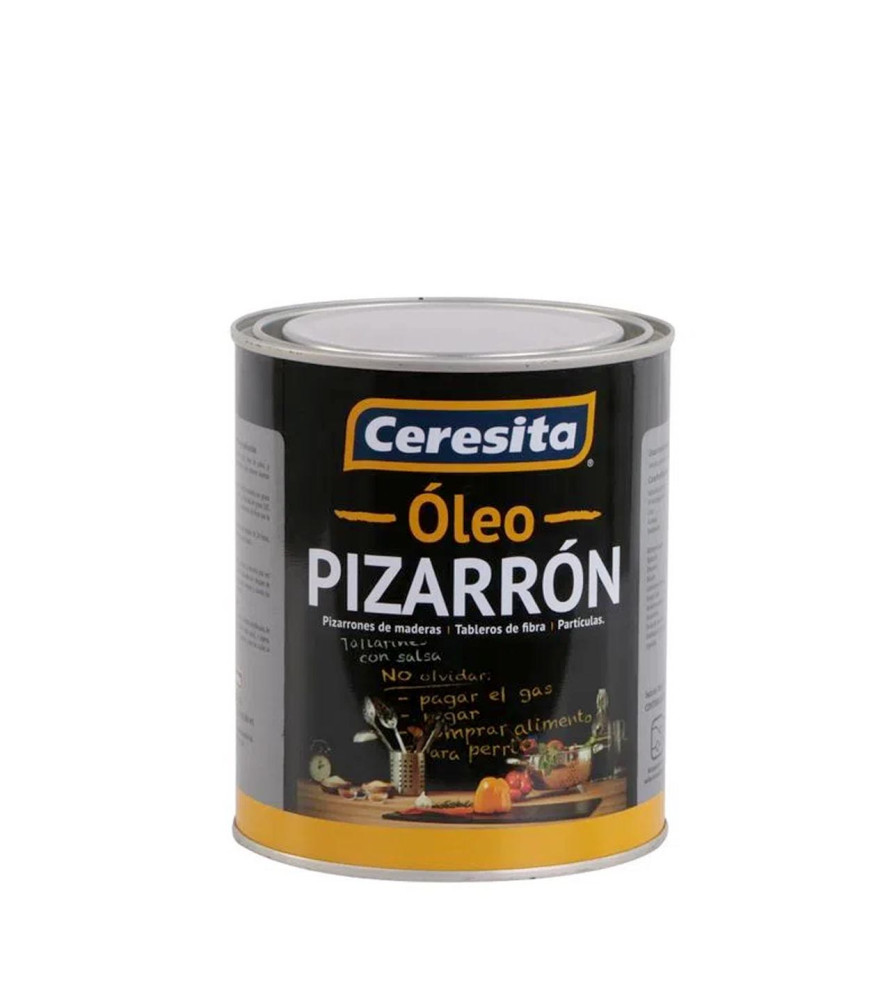 Oleo Pizarron Ceresita 1/4 Gl Negro