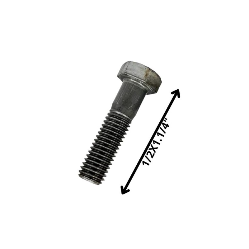 PERNO HEXAGONAL GRADO 2 HILO CTE 1/2 X 11/4 NEGRO