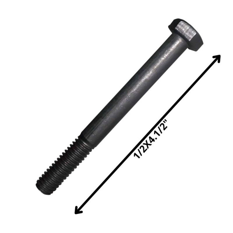 PERNO HEXAGONAL GRADO 2 HILO CTE 1/2 X 41/2 NEGRO