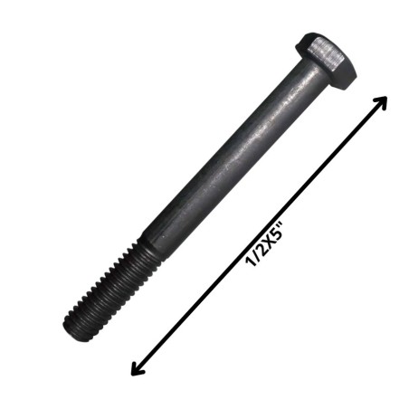 PERNO HEXAGONAL GRADO 2 HILO CTE 1/2 X 5 NEGRO