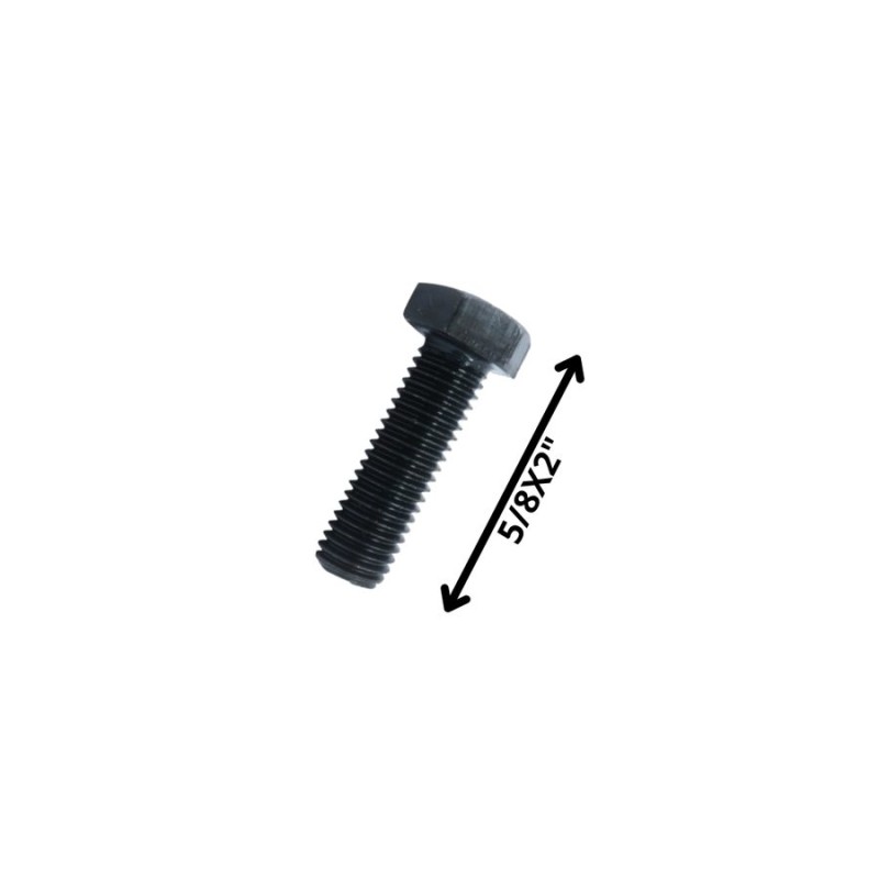 PERNO HEXAGONAL GRADO 2 HILO CTE 5/8 X 2 NEGRO