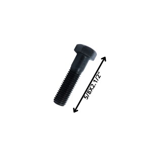 PERNO HEXAGONAL GRADO 2 HILO CTE 5/8 X 21/2 NEGRO